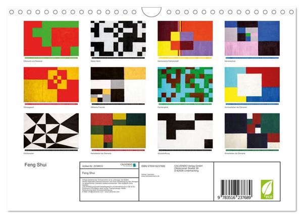 Produktbild: Feng Shui (Wandkalender 2026 DIN A4 quer), CALVENDO Monatskalender