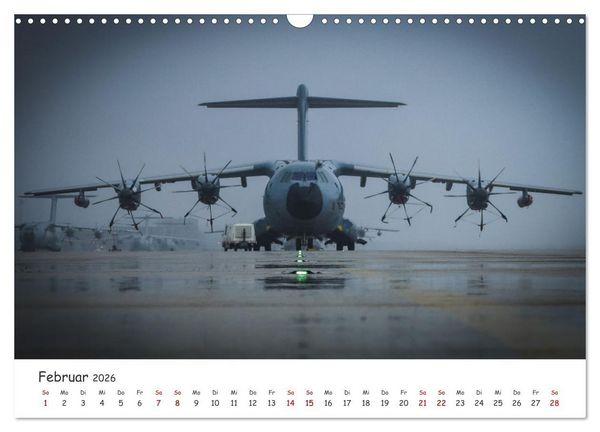 Produktbild: A400M LTG 62 (Wandkalender 2026 DIN A3 quer), CALVENDO Monatskalender