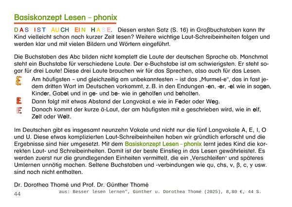 Produktbild: Besser lesen lernen