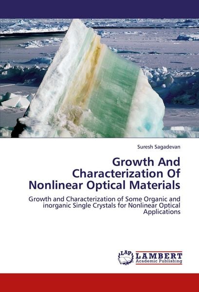 Produktbild: Growth And Characterization Of Nonlinear Optical Materials