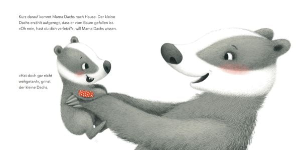 Produktbild: "Ich hab ein gro&szlig;es Aua", sagt der kleine Dachs (Trost-Buch)