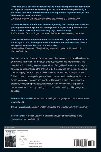 Produktbild: New Directions in Cognitive Grammar and Style