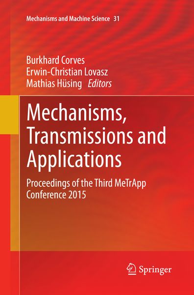 Produktbild: Mechanisms, Transmissions and Applications