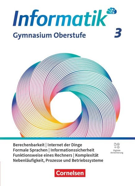 Produktbild: Informatik Band 3 - gymnasiale Oberstufe - Allgemeine Ausgabe - Schulbuch