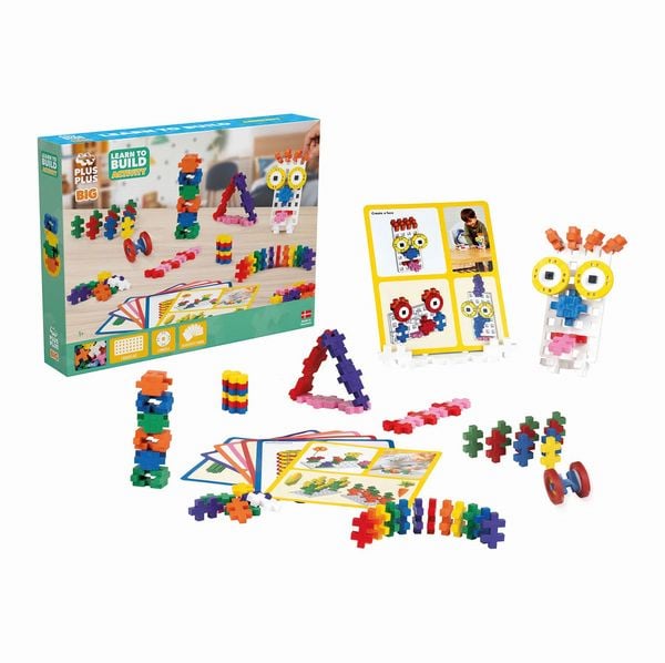 Produktbild: Plus-Plus 130 Kreativ Bausteine BIG Aktivit&auml;ten Set