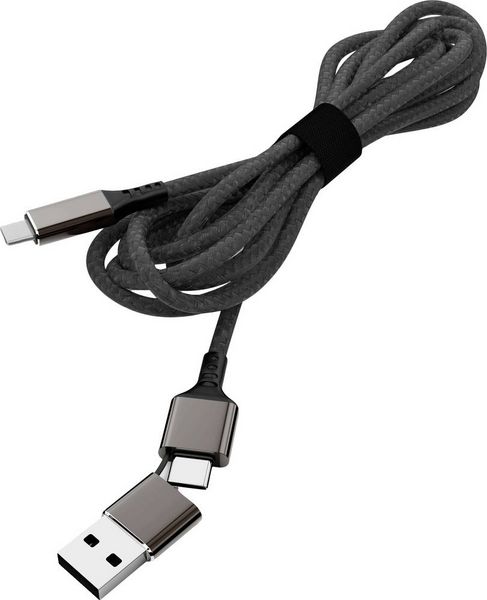 Produktbild: Smrter USB-Kabel USB 2.0 USB-C&reg; Stecker, USB-C&reg; Stecker 1.00 m SMRTER_SPEEDY_C_BK