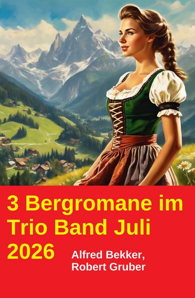 Produktbild: 3 Bergromane im Trio Band Juli 2026