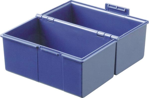 Produktbild: Karteibox A6 quer Kunststoff blau