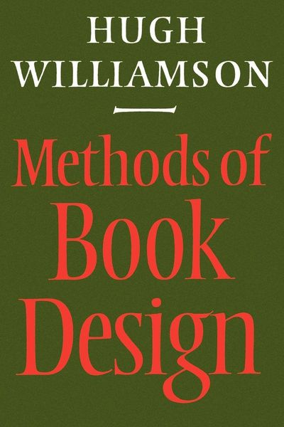 Produktbild: Methods of Book Design, Third Edition