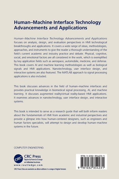 Produktbild: Human-Machine Interface Technology Advancements and Applications
