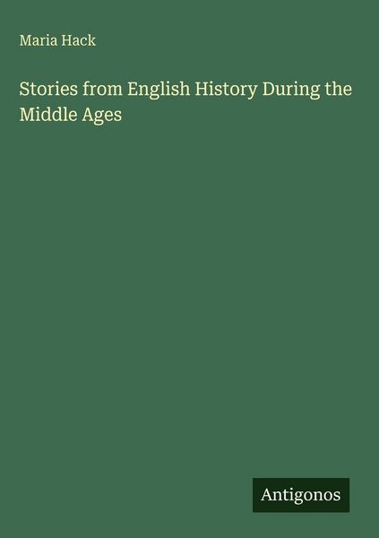 Produktbild: Stories from English History During the Middle Ages