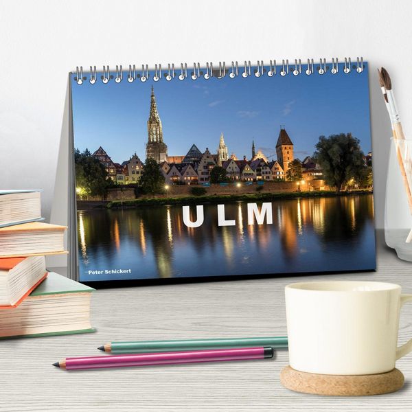 Produktbild: Ulm (Tischkalender 2026 DIN A5 quer), CALVENDO Monatskalender