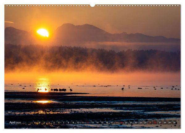 Produktbild: Malerische Alpen - Fesselnde Landschaften (hochwertiger Premium Wandkalender 2026 DIN A2 quer), Kunstdruck in Hochglanz
