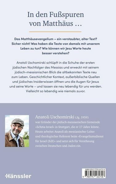 Produktbild: Das Matth&auml;usevangelium aus j&uuml;discher Sicht