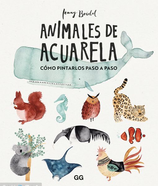 Produktbild: Animales de acuarela