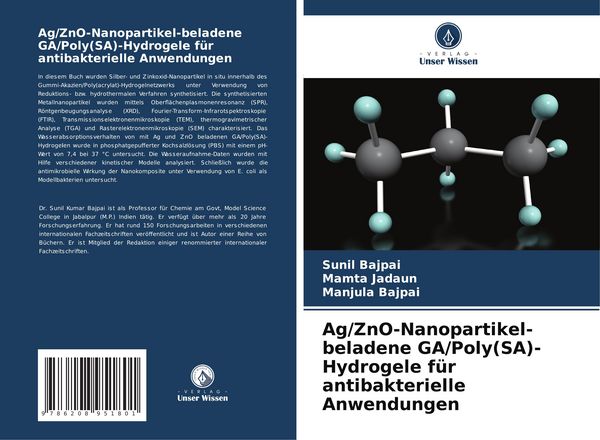 Produktbild: Ag/ZnO-Nanopartikel-beladene GA/Poly(SA)-Hydrogele f&uuml;r antibakterielle Anwendungen