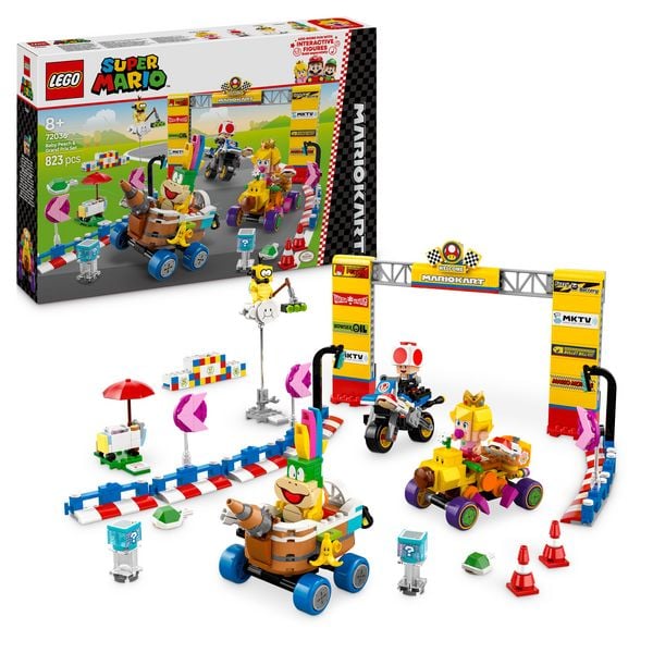 LEGO Super Mario: Mario Kart – Baby Peach & Grand Prix-Set, Toad 72036