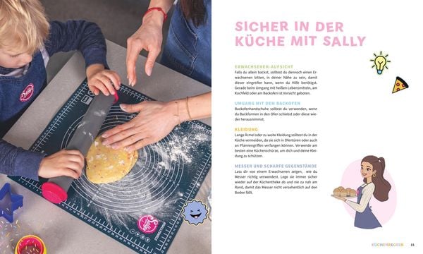 Produktbild: Sallys Backen mit Kindern