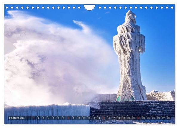 Produktbild: Sch&ouml;ne Ostsee - Impressionen &uuml;bers Jahr (Wandkalender 2026 DIN A4 quer), CALVENDO Monatskalender