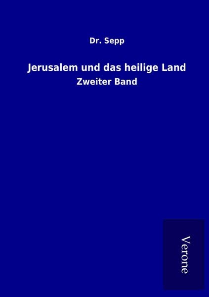Produktbild: Jerusalem und das heilige Land