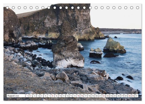 Produktbild: Island - faszinierende Landschaften im S&uuml;den (Tischkalender 2026 DIN A5 quer), CALVENDO Monatskalender
