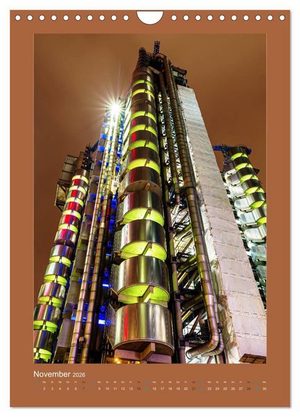 Produktbild: High-Tech-Architektur (Wandkalender 2026 DIN A4 hoch), CALVENDO Monatskalender