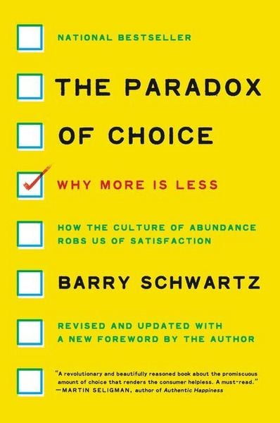 Produktbild: The Paradox of Choice