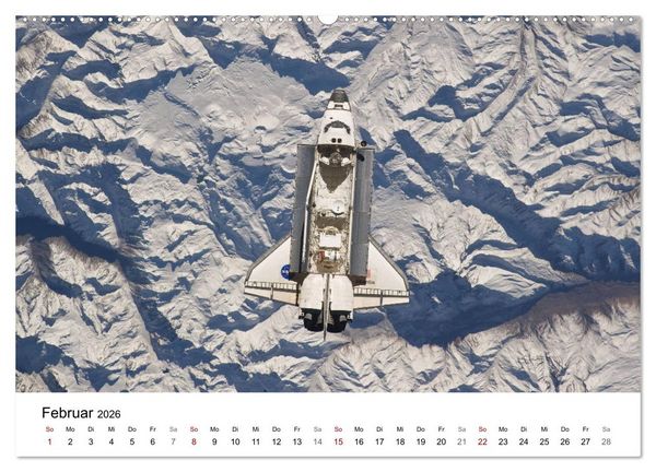 Produktbild: Abenteuer im Weltraum (hochwertiger Premium Wandkalender 2026 DIN A2 quer), Kunstdruck in Hochglanz