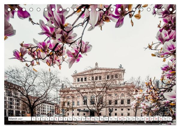 Produktbild: Frankfurt most beautiful places (Desk Calendar 2027 DIN A5 landscape), CALVENDO 12 Month DeskCalendar