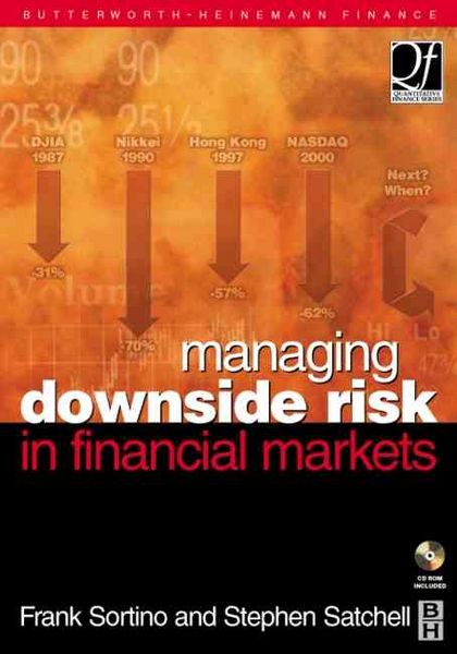 Produktbild: Managing Downside Risk in Financial Markets with CDROM