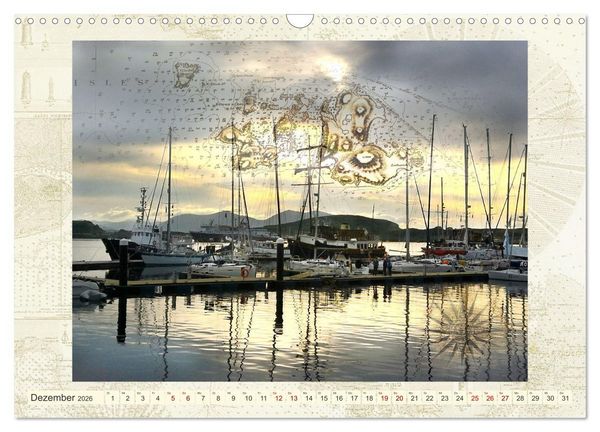 Produktbild: Seekarten der Tr&auml;ume (Wandkalender 2026 DIN A3 quer), CALVENDO Monatskalender