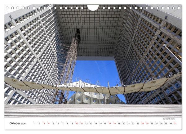 Produktbild: Paris - zwischen gestern und morgen (Wandkalender 2026 DIN A4 quer), CALVENDO Monatskalender