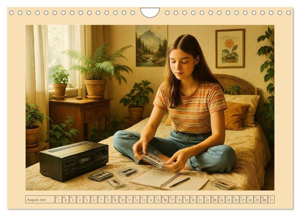 Produktbild: Hobbytr&auml;ume - Einblicke in Freizeit und Hobbys von den 50ern bis 80ern (Wandkalender 2026 DIN A4 quer), CALVENDO Monatskalender
