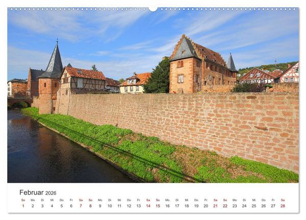 Produktbild: B&uuml;dingen - historische Stadt (hochwertiger Premium Wandkalender 2026 DIN A2 quer), Kunstdruck in Hochglanz