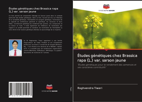Produktbild: &Eacute;tudes g&eacute;n&eacute;tiques chez Brassica rapa (L.) var. sarson jaune