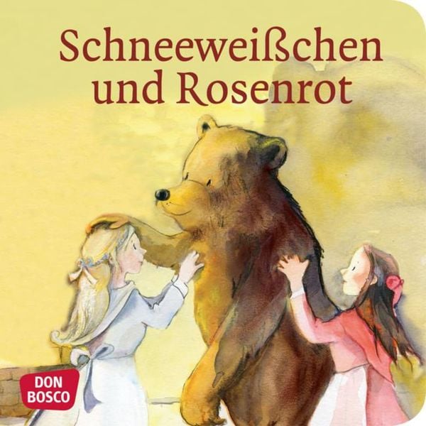 Schneeweißchen und Rosenrot. Mini-Bilderbuch.