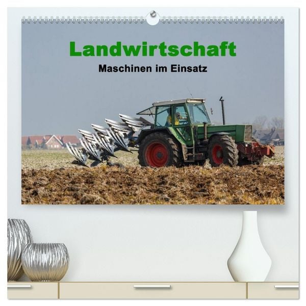 Produktbild: Landwirtschaft - Maschinen im Einsatz (hochwertiger Premium Wandkalender 2026 DIN A2 quer), Kunstdruck in Hochglanz
