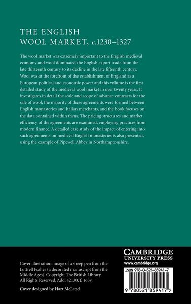 Produktbild: The English Wool Market, c.1230-1327