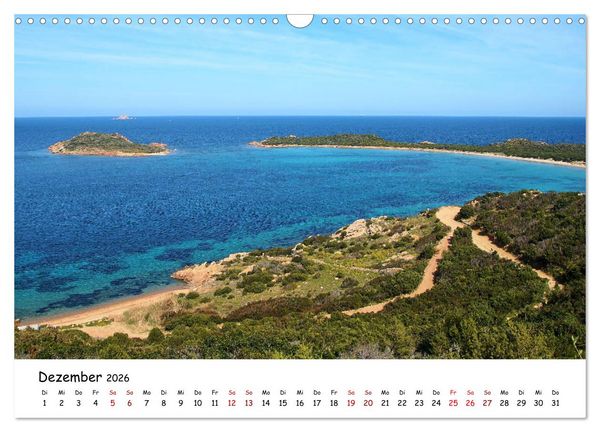 Produktbild: Sardinien - Ein St&uuml;ck Karibik im Mittelmeer (Wandkalender 2026 DIN A3 quer), CALVENDO Monatskalender
