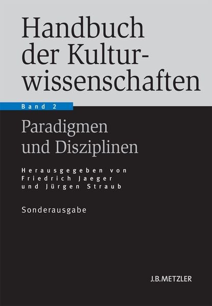 Produktbild: Handbuch der Kulturwissenschaften