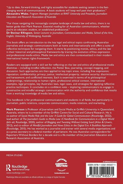 Produktbild: The Communicator's Guide to Media Law and Ethics