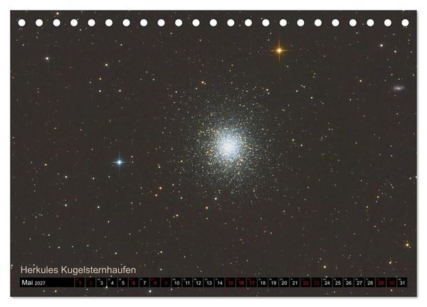 Produktbild: Deep Sky Kalender (Tischkalender 2027 DIN A5 quer), CALVENDO Monatskalender