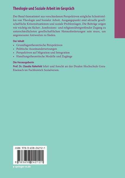 Produktbild: Theologie und Soziale Arbeit im Gespr&auml;ch