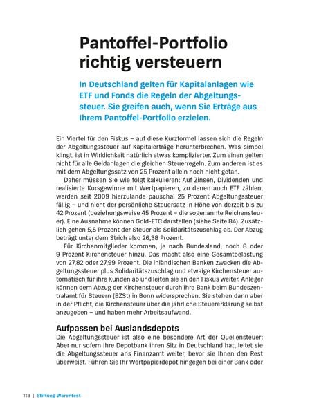 Produktbild: Das Pantoffel-Portfolio