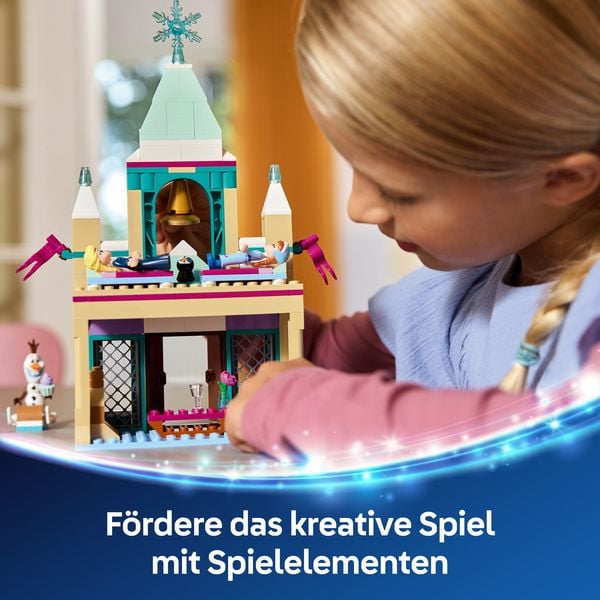 Produktbild: LEGO ǀ Disney 43265 Frozen Das Arendelle Schloss, Spielzeug mit Elsa