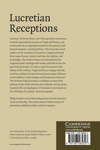 Produktbild: Lucretian Receptions