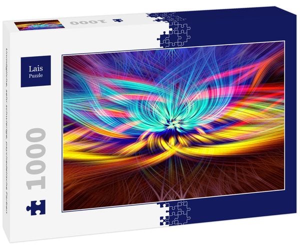 Produktbild: Lais Puzzle Unm&ouml;gliche, sehr schwierige, psychedelische Farben 1000 Teile
