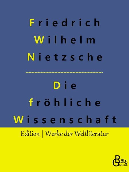Produktbild: Die fr&ouml;hliche Wissenschaft