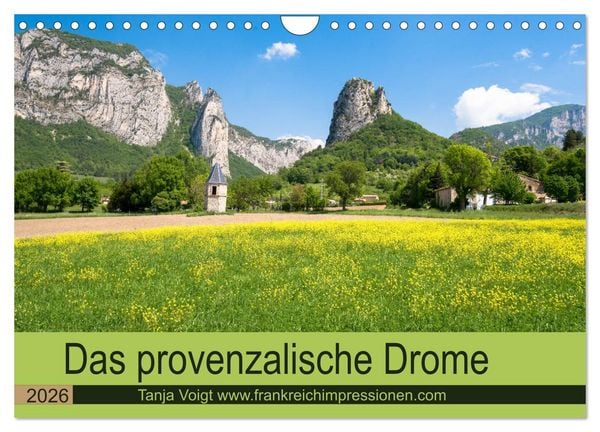 Produktbild: Provenzalisches Drome (Wandkalender 2026 DIN A4 quer), CALVENDO Monatskalender
