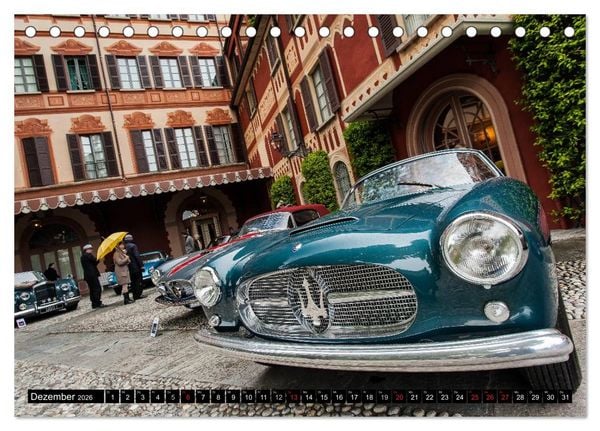 Produktbild: Die sch&ouml;nsten Oldtimer 2026 (Tischkalender 2026 DIN A5 quer), CALVENDO Monatskalender